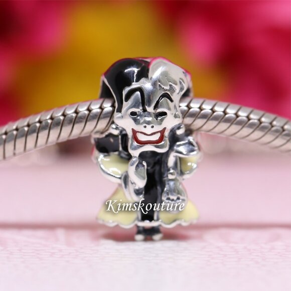 Pandora Disney Villains Cruella De Vil Charm 793424C01 - Picture 3 of 10